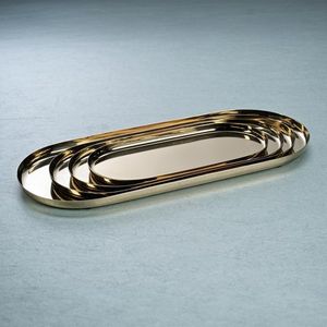 Decorative Stainless Steel Serving <b>Tray</b> with Antique Finished for Serving Beverages and <b>Snacks</b> - Product Image 6
