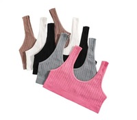 Sujetador Deportivo 2024 para Yoga y Gimnasio, de Alta Sujeción, Sin Tirantes, Ligero, Transpirable, Tallas Grandes, Personalizable, con Elasticidad en Cuatro Direcciones