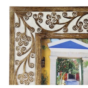 Low MOQ Factory Direct Sale Modern Handmade Wood Photo <b>Frame</b> for Home Decoration Design Mango Wood Supplier - Product Image 3