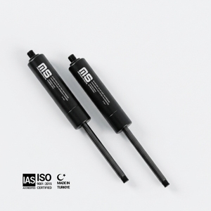Ressort à gaz industriel universel de 300 mm - 11,81 pouces de course, robuste, fabriqué en Turquie, prêt à être expédié, amortisseur à piston L 690 mm 2500 N - Product Image 1