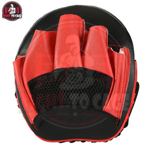 แผ่นซ้อมมวยหนัง PU สีพื้น ขายดี รับสกรีนโลโก้ตามสั่ง รุ่นใหม่ ทนทาน สำหรับฝึกซ้อมในยิม สีสั่งทำได้ - Product Image 2