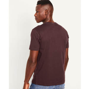 100% algodón hombres algodón gráfico Camiseta holgada para hombres talla L negro transpirable - Product Image 5