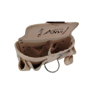 ANVI1002 Petite pochette de rangement pour outils de cloison sèche en cuir à 7 poches pour la construction avec emballage personnalisé - Product Image 4