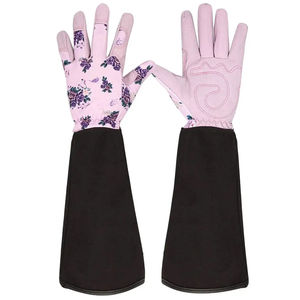 Gants de conducteur en cuir de chèvre de couleur personnalisée Gants de travail de sécurité du pouce de l'aile des femmes-Vente en gros - Product Image 2