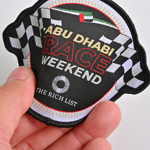 Wholesale Custom Logo <b>Iron</b>-On Embroidery Patches 3D Twill Fabric Heat <b>Press</b> Chenille for Clothing-Available Flower Heart Shapes - Product Image 6