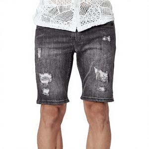 Shorts décontractés tendance pour homme JAC22 D8908, coupe ample, fermeture éclair, 100 % polyester, tricoté, taille mi-haute, couleur unie, collection été - Product Image 3