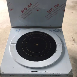 Aparato VN de alta calidad, cocina de inducción eléctrica de un solo quemador, nuevo diseño para hoteles, cocina integrada de acero inoxidable - Product Image 1