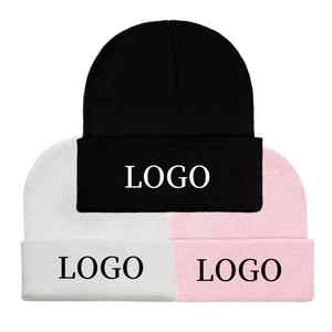 Chapeau de haute qualité en coton 100% tricoté, avec logo uni et étiquette tissée, pour les pêcheurs - Product Image 5