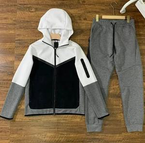 Chándal de fútbol de nueva temporada personalizado de alta calidad para hombre, chaqueta de fútbol de Algodón 100% con Todos los logotipos para invierno - Product Image 2