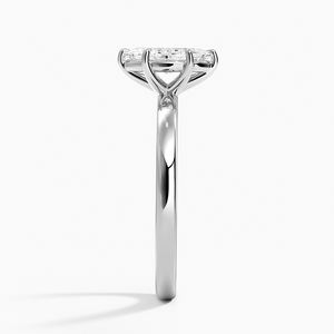 High Polished 25mm <b>Perfect</b> <b>Fit</b> Solitaire Ring in Statement Band Original 14K Gold Lab Diamond Certified and Anniversary Gift - Product Image 6