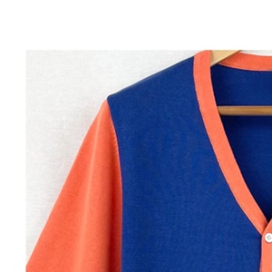 Custom LU Design Logo for Fashion Chenille Sweaters & <b>Cardigans</b> Patchwork Sororities <b>Cardigans</b> Sweaters - Product Image 2