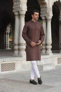 Vêtements de créateur Shalwar Kameez pour hommes Kurta Shalwar Cotton Shalwar Kameez pour hommes pakistanais et indiens - Product Image 5