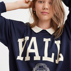 Crewneck <b>Girls</b> Kid Pullover <b>Sweatshirt</b> Sweat Shirt With Design Men Customized Logo <b>Sweatshirt</b> - Product Image 3