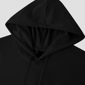 Sweat à capuche en denim de coton de haute qualité pour homme, imprimé floral en relief, col en laine, poches, confortable et élégant - Product Image 3