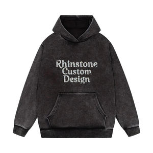 Customizable Eco-Friendly <b>Gothic</b> Vintage Embroidered <b>Hoodie</b> Unisex 100% Cotton Regular Fit High Quality Fleece Breathable Winter - Product Image 1