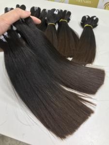 Vente en gros 8-10 pouces pour l'usine suisse Extensions de cheveux humains bruts 100% vierges Remy couleur naturelle droite HD fermeture douce naturelle W - Product Image 4