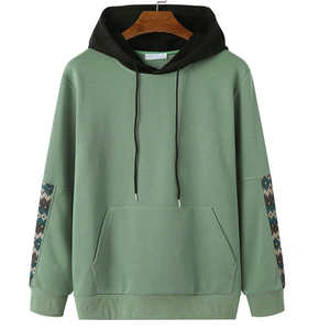 Sudadera con Capucha Gráfica Azul Marino para Hombre, Sudadera Informal con Estampado, Ropa de Invierno - Product Image 1