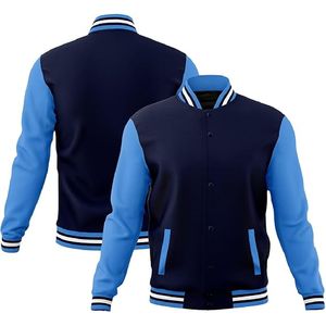 Nouvelle Veste de Baseball Universitaire Unisexe 2026 Personnalisable Imprimée et Enduite, Qualité Supérieure, Façade Personnalisable - Product Image 1
