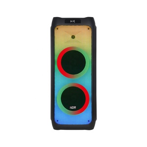2024 Venta caliente NDR Dual 10 pulgadas <span class=keywords><strong>Partybox</strong></span> 1000 portátil BT altavoz de fiesta al aire libre Caixa De Som altavoz de sonido de moda con luz LED - Product Image 2