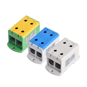 ขั้วต่อสายไฟฟ้าเทอร์มินอลบล็อกขั้วต่อราง DIN <span class=keywords><strong>2</strong></span>ขั้วขั้ว50MM2สายไฟฟ้า750V ขั้ว Al Cu - Product Image 5