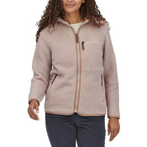 Vente en gros de tissu polaire tricoté Sherpa décontracté de haute qualité pour hommes, sweat à capuche brodé avec fermeture éclair pour l'hiver pour adultes - Product Image 2