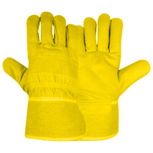 Gants de sécurité en cuir de vachette robustes de haute qualité résistant au feu Protection industrielle des mains vente entière - Product Image 2