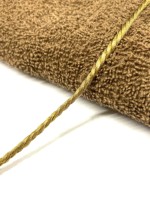 Cordon en macramé tressé métallique or et argent, 18 m, imperméable et écologique, pour bricolage, emballage cadeau, couture, textiles de maison, sacs, vêtements, chaussures