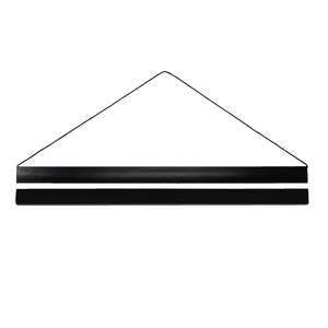 Tiras de Plástico Negras para Pósteres de 101 cm (Par) con Cordón para Colgar - Product Image 4