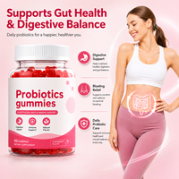 Probiotica Gummies voor vrouwen met cranberry & appelazijn |   Vezel Prebiotische Probiotische Gummies voor Vrouwen, Mannen en Kinderen |   Lage minimale bestelhoeveelheid OEM Private Label