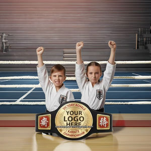 เข็มขัดแชมป์ราคาถูกสำหรับเด็ก เข็มขัดแชมป์เปล่า เข็มขัดแชมป์ - Product Image 2