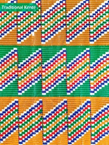 Cérémonies Spéciales & Collections de Mode Exclusives Tissu en Coton Premium de 51 Pouces de Large Matériel Jacquard Royal Kente - Product Image 6