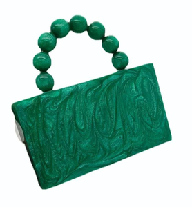 Plain Women Acrylic Marble <b>Clutch</b> Sling Handbags for Evening Formal Handbag Party <b>Bridesmaid</b> Gift Party - Product Image 1