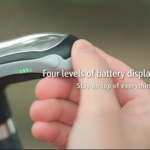 ไม้เท้าเดินป่าอัจฉริยะอเนกประสงค์ พร้อมที่จับให้ความร้อน ปรับความยาวได้ ผลิตจากอลูมิเนียมอัลลอยด์ ปลายกันลื่น สำหรับผู้สูงอายุ - Product Image 5