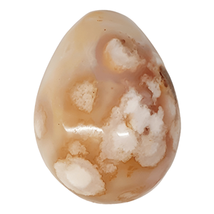 Œufs en cristal de guérison naturelle en gros d'oeufs d'agate de fleur pour la décoration intérieure et l'équilibrage énergétique de fabrication de confiance - Product Image 1