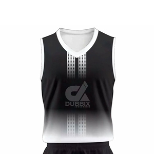 Camiseta de Baloncesto Personalizada de Talla Grande para Hombre, Sin Mangas, de Alta Calidad, Transpirable, Uniforme de Equipo - Product Image 1