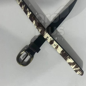 Cinturón de Cuero Vacuno Auténtico para Hombre, Cómodo, Duradero, Informal, con Hebilla de Acero, Ecológico, Ligero, para Uso Diario - Product Image 4