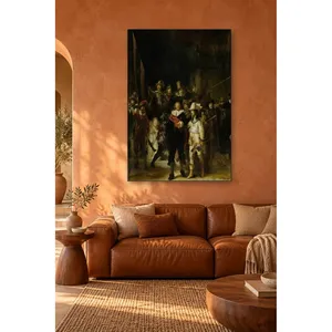 Stampa su tela verticale del dipinto 'La Guardia Notturna' di Fida <span class=keywords><strong>Rembrandt</strong></span> - Product Image 5
