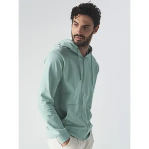 Sweat-shirt à capuche personnalisable avec fermeture éclair Berry pour merchandising promotionnel - Product Image 3