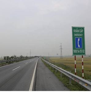 ¡¡¡CALIENTE!!! Barandilla de Carretera de Acero Galvanizado por Inmersión en Caliente, Barrera Vial Gris de Alta Durabilidad - Product Image 1