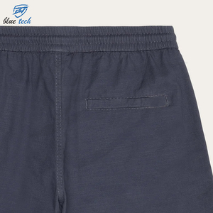 Wholesale Hot Selling 100% Cotton <b>Canvas</b> Solid Summer Multi-Pocket Quick Dry Drawstring Closure Casual 3-Pocket Shorts for Men - Product Image 4