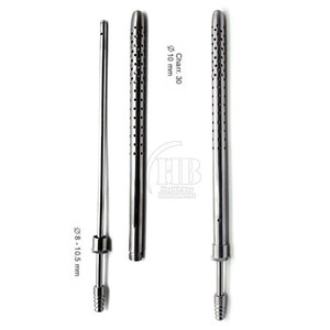Equipo Quirúrgico para Extracción de Líquido Abdominal, Cánula de Succión Abdominal Reutilizable de Acero Inoxidable con Punta Curva, Fácil de Usar, Suministro Médico - Product Image 5