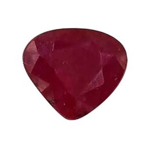 Piedra preciosa de rubí natural de alta calidad Corte brillante Forma de corazón Estrella roja Rubí 1,45 quilates para anillos y joyería fina de Narnoli Gems - Product Image 4