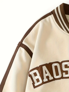 Venta caliente Versity Chaquetas Custom Cool Style Fleece Winter Versity Chaquetas Béisbol Bomber Versity Chaquetas para hombres - Product Image 3