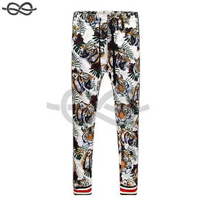 Logo personnalisé 100% coton hommes survêtements vestes pantalon ensemble jogging survêtement tissu polaire imprimé prix de gros - Product Image 3