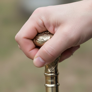 Quality Assured Wooden <b>Walking</b> <b>Stick</b> | Solid Wood Cane with <b>Metal</b> Handle | Antique Style Handmade <b>Walking</b> Cane <b>Stick</b> - Product Image 1