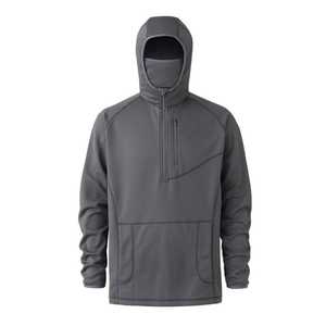 Sudadera con capucha de caza de pesca de camuflaje transpirable para hombres con protección UV ropa ligera para exteriores para clima caluroso - Product Image 3