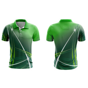 El mejor diseño superior, recién llegado, polos sublimados, gran oferta, tejido de punto transpirable de secado rápido, polos sublimados sólidos - Product Image 4