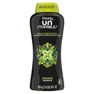 Downy Unstopables 12.2 oz Perles rehaussantes de parfum de lessive écologiques pour lave-linge Korea Paradise for Washer Détergent à utiliser sur les vêtements - Product Image 1