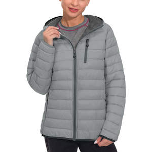 Chaqueta de Invierno Acolchada para Mujer, Servicio OEM al por Mayor con MOQ Bajo, Chaqueta de Burbuja Personalizada para Damas, Transpirable y Resistente al Viento - Product Image 6