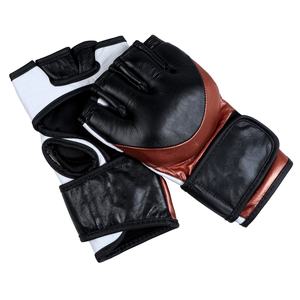 ถุงมือ MMA หนังแท้รุ่นใหม่ ราคาถูก รับสั่งทำตามขนาด ดีไซน์ใหม่ล่าสุด บริการ OEM ทนทาน ผู้ผลิตถุงมือ MMA ที่ดีที่สุดสำหรับผู้ชาย - Product Image 3